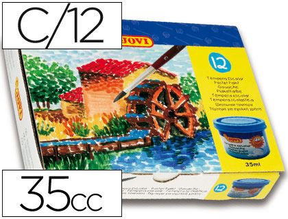GUACHE JOVI 35 ML12 CORES SORTIDAS