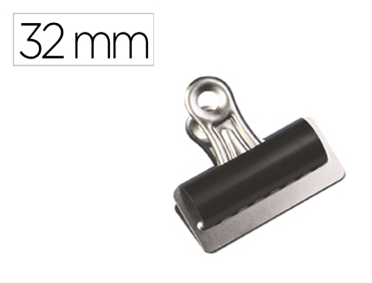 MOLA METALICA Q-CONNECT 32MM CAIXA DE 10 UNIDADES