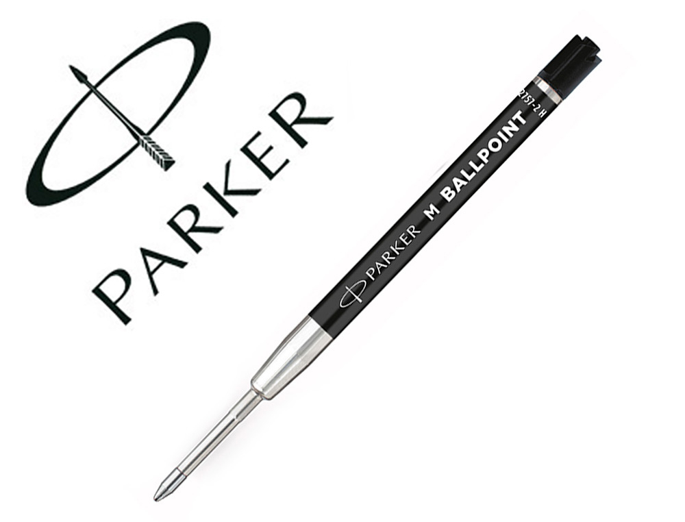 RECARGA ESFEROGRAFICA PARKER ORIGINALS ECONOMICA PRETO PONTA MEDIA