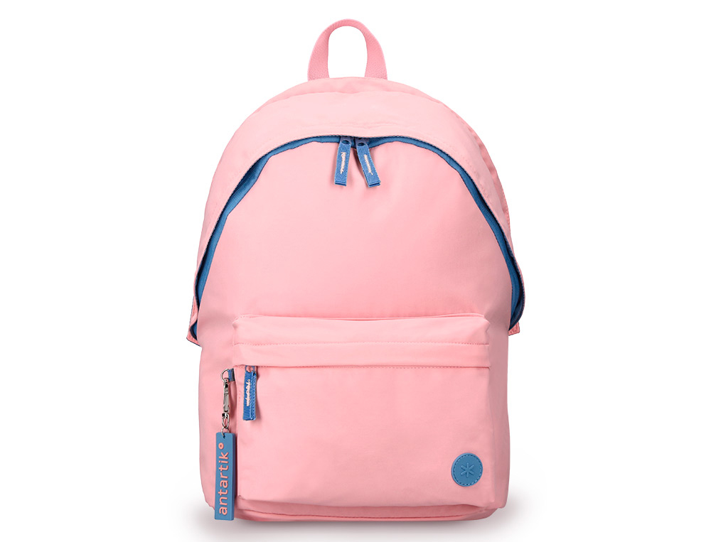 MOCHILA ANTARTIK TEENS 20L COMPARTIMENTO PARA PORTATIL COR ROSA 420X160X300 MM