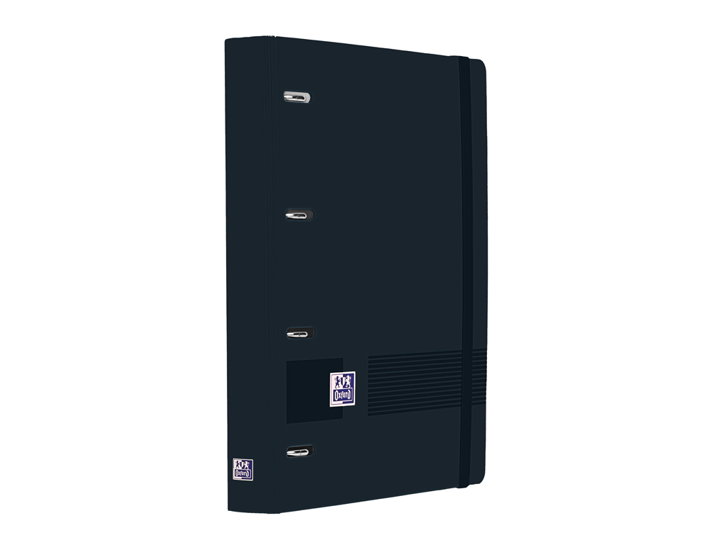PASTA 4 ANEIS OXFORD EUROPEANBINDER LIVE&GO CAPA POLIFOAM DIN A4 + RECARGA 120 FOLHAS