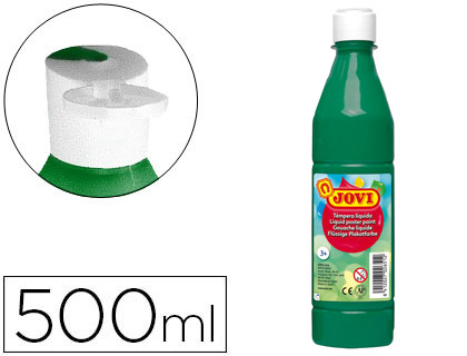 GUACHE LIQUIDO JOVI 500 ML VERDE-ESCURO