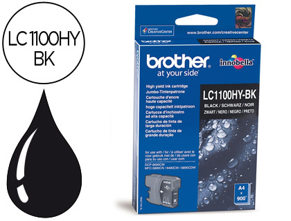 TINTEIRO BROTHER LC-1100HYBK PRETO ALTA CAPACIDADE