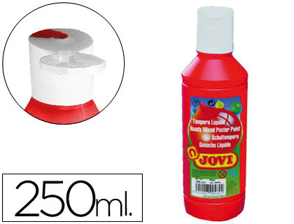 GUACHE LIQUIDO JOVI 250 ML -VERMELHAO