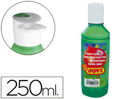 GUACHE LIQUIDO JOVI 250 ML -VERDE ESCURO