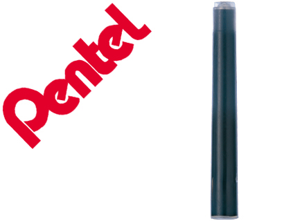 RECARGA PINCEL TINTA DA CHINA PENTEL COM 12 EMBALAGEMS DE 4 UNIDADES