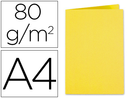CLASSIFICADOR EXACOMPTA DIN A4 AMARELO 80GR