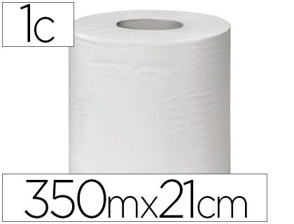 TOALHA DE PAPEL SECA MAOS BUGA 35X21CM RECICLADA 1 FOLHA 350 M