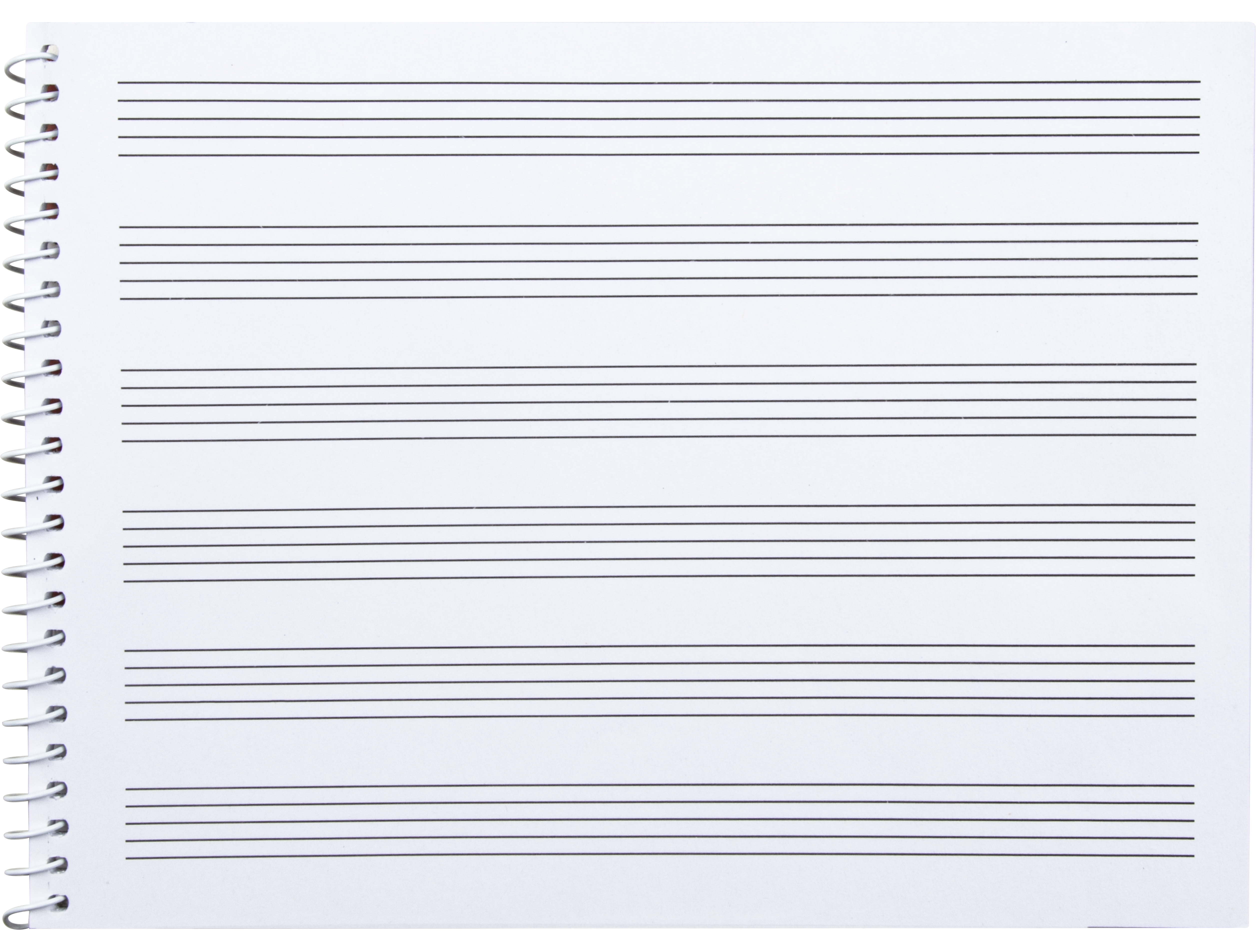 BLOCO MUSICA LIDERPAPEL QUARTO 20 FLS AO BAIXO PENTAGRAMA