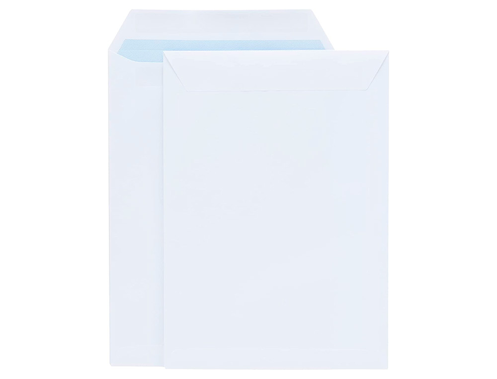 ENVELOPE LIDERPAPEL BOLSA FOLI0 ESPECIAL BRANCO 260X360 MM TIRA DE SILICONE PACK DE 250 UNIDADES