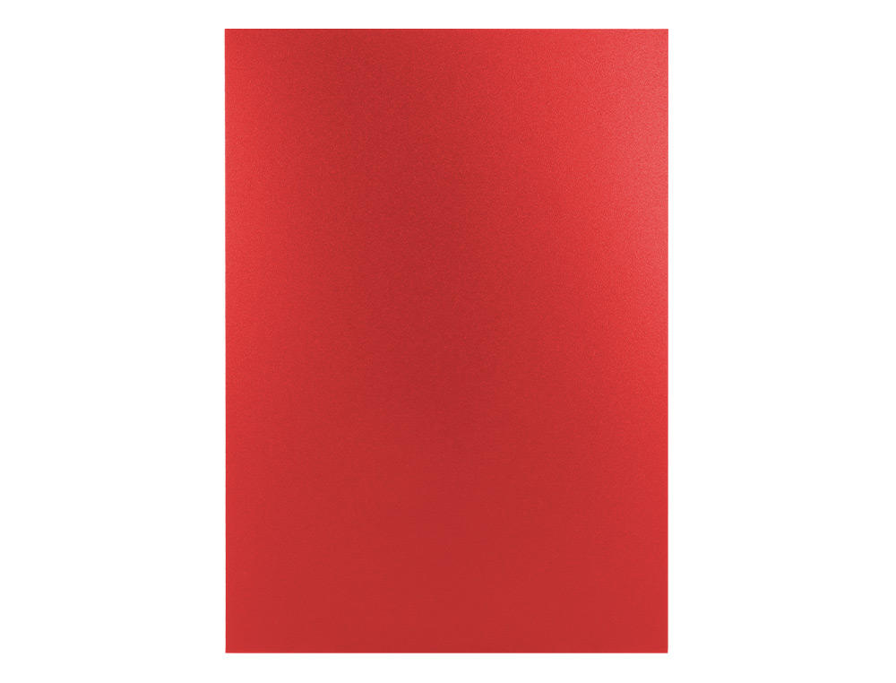 CAPA ENCADERNACAO LIDERPAPEL POLIPROPILENO A4 0.5MM VERMELHO EMBALAGEM DE 100 UNIDADES