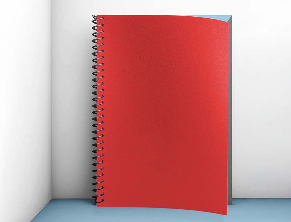CAPA ENCADERNACAO LIDERPAPEL POLIPROPILENO A4 0.5MM VERMELHO EMBALAGEM DE 100 UNIDADES