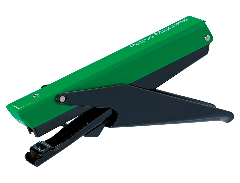 AGRAFADOR MAJORETTE DE ALICATE 205-F FLUORESCENTE -CAPACIDADE 10 FOLHAS