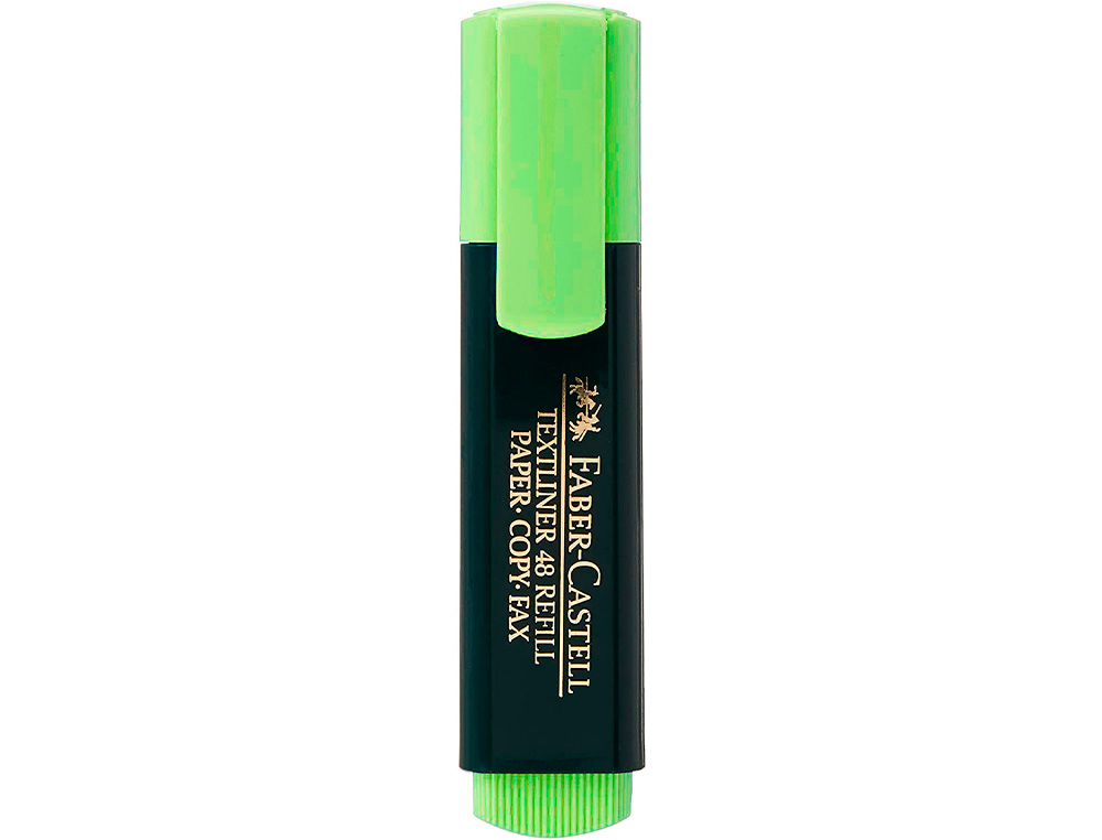 MARCADOR FLUORESCENTE FABER 48-63 VERDE