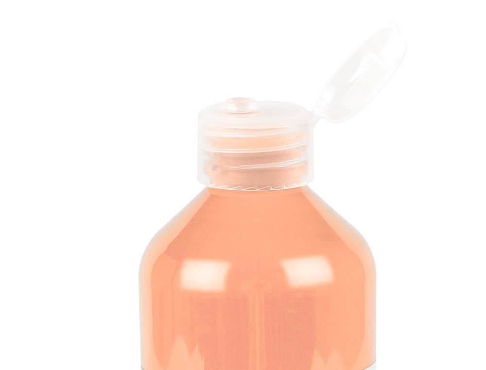 PINTURA A DEDOS LIDERPAPEL GARRAFA DE 500 ML PELE