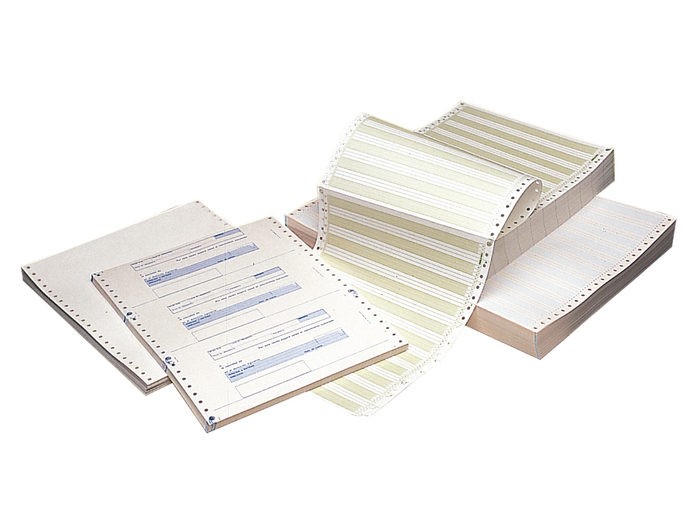 PAPEL CONTINUO 240 MMX11'', BRANCO COM 1000 JOGOS, 3 VIAS