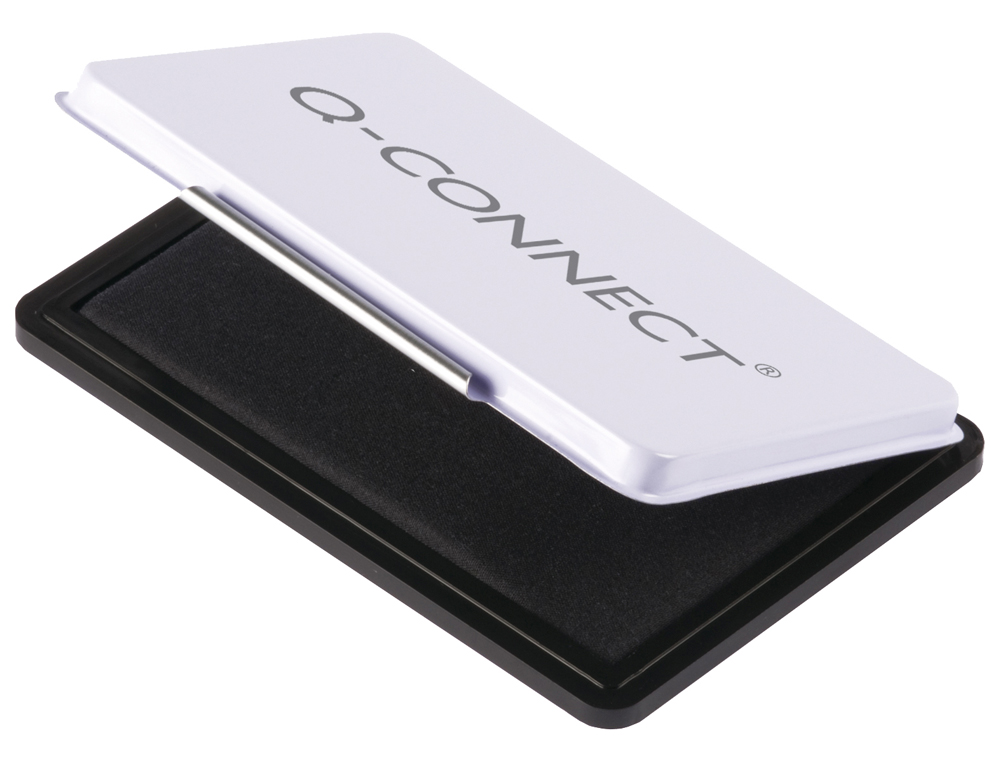 ALMOFADA PARA CARIMBO Q-CONNECT 90X55 MM PRETO