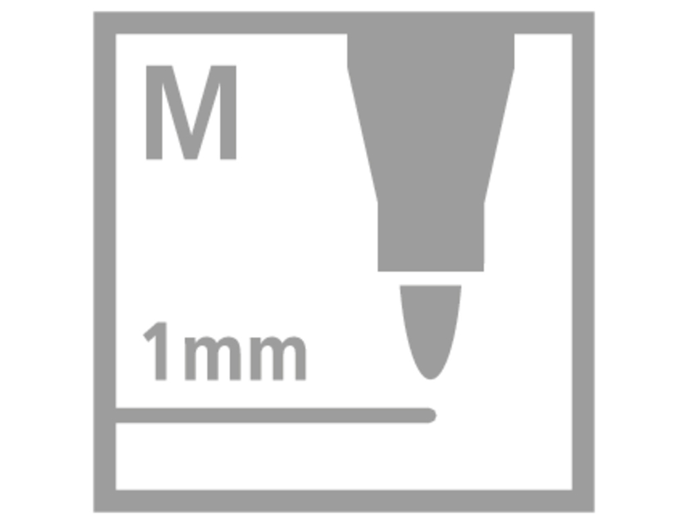 MARCADOR STABILO AGUARELAVEL PEN 68 AMARELO LIMAO 1 MM