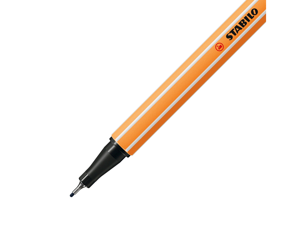 MARCADOR STABILO PONTA DE FIBRA POINT 88 CINZA PAYNES 0,4 MM