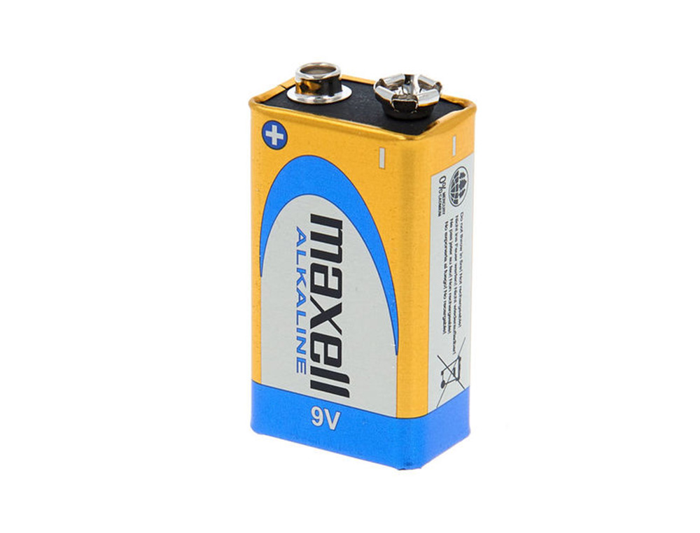 PILHA MAXELL ALCALINA 9V LR09 BLISTER DE 1 UNIDADE