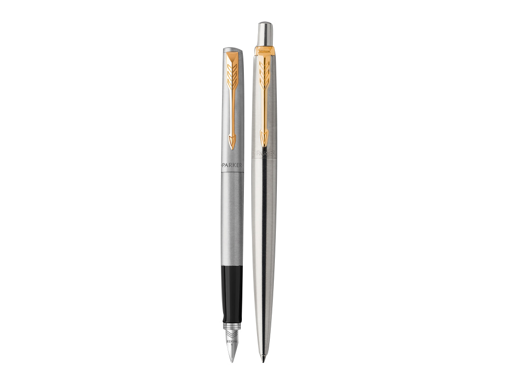 CONJUNTO PARKER DUO JOTTER ACO GT ESFEROGRAFICA + CANETA