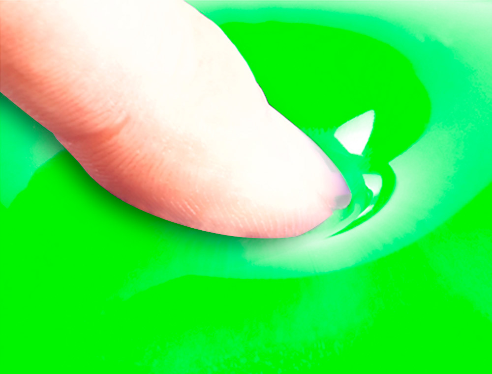TAPETE PARA RATO Q-CONNECT COM APOIO DE PULSOS DE GEL E PVC COR VERDE