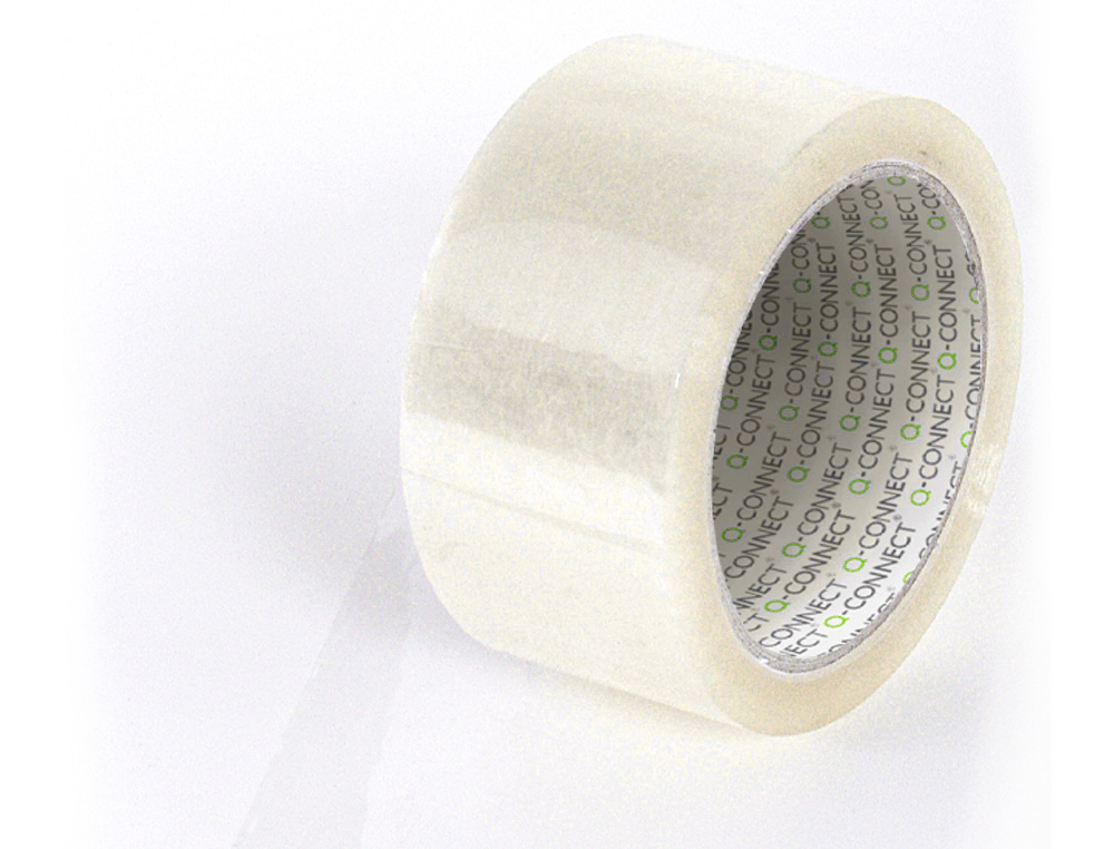 FITA ADESIVA Q-CONNECT POLIPROPILENO TRANSPARENTE 132MT X 50MM