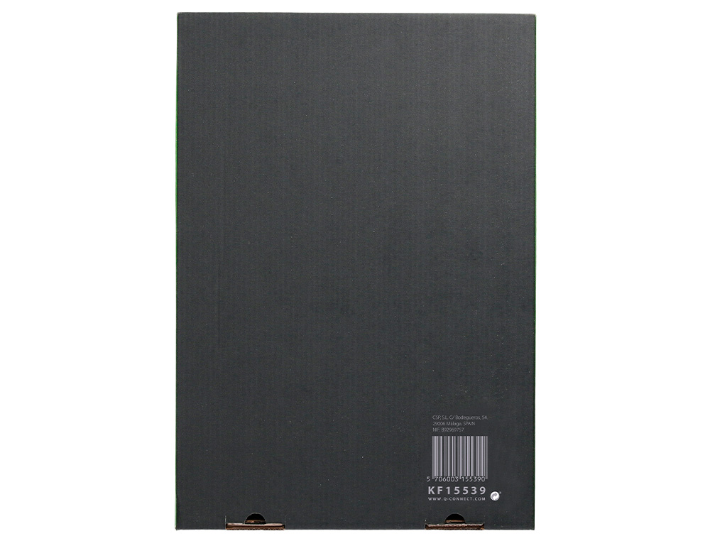 BOLSA CATALOGO/MICA Q-CONNECT FOLIO 80 MICRONS CRISTAL CAIXA DE 1400 UNIDADES