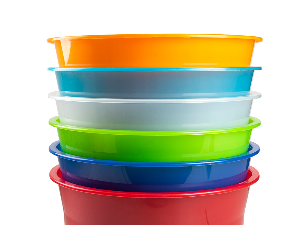 CESTO PLASTICO Q-CONNECT AZUL TRANSLUCIDO 13 LITROS