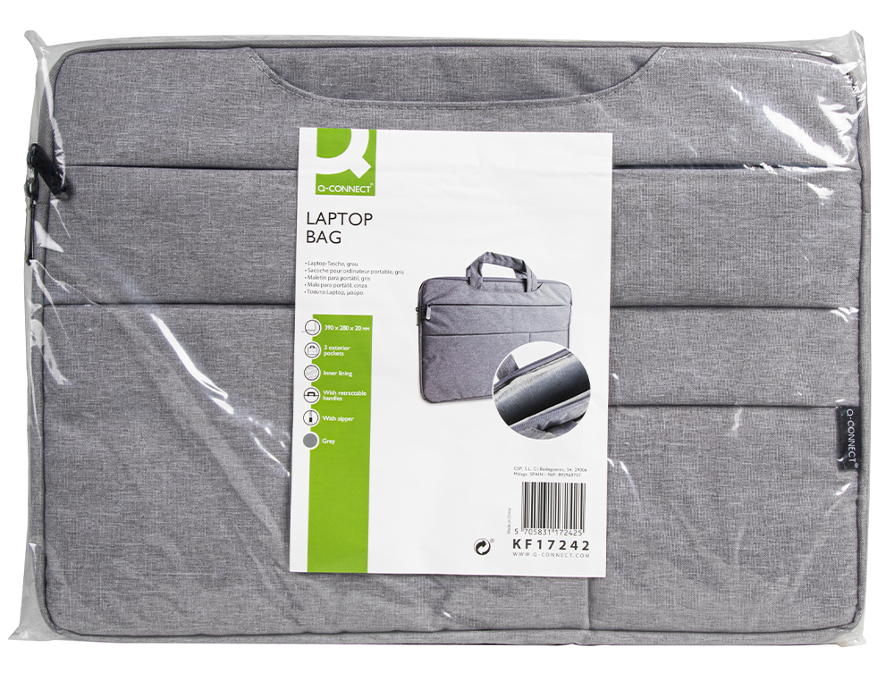MALA PARA PORTATIL Q-CONNECT 15,6