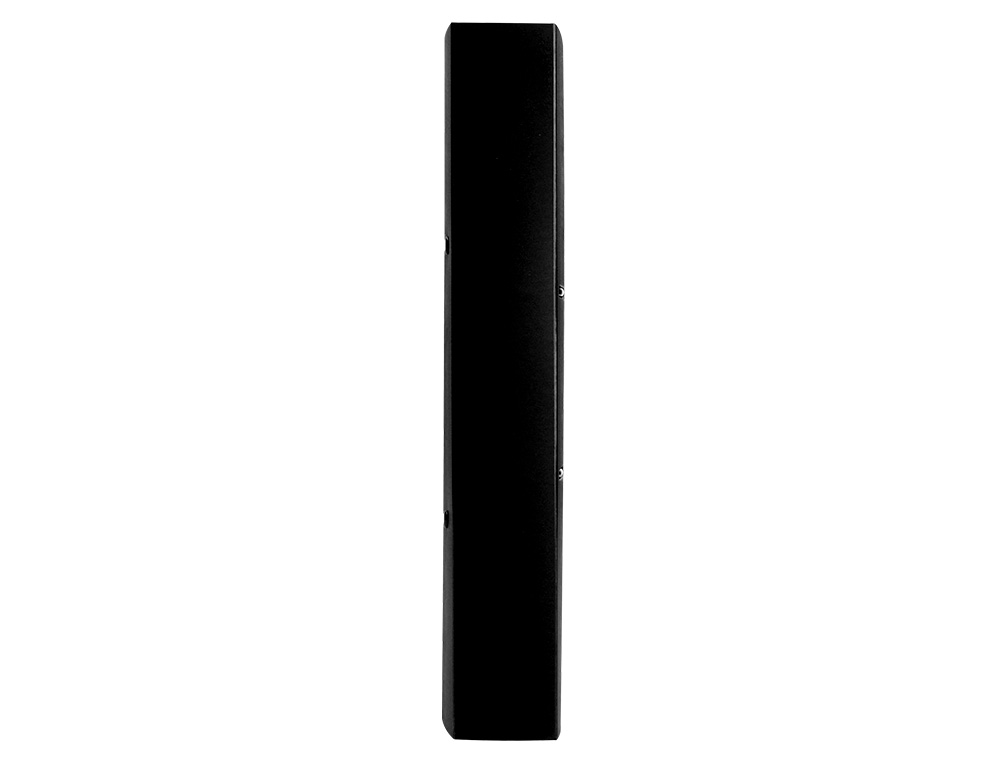 PASTA CANGURU LIDERPAPEL POLIPROPILENO DIN A4 2 ANEIS 40 MM MISTOS PRETO OPACO