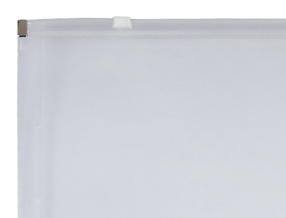 BOLSA PORTA DOCUMENTOS LIDERPAPEL A3 COM FECHO TRANSPARENTE