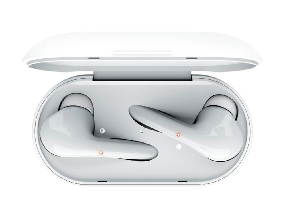 AURICULAR TRUST NIKA SEM FIOS BLUETOOTH COM ESTOJO DE CARREGAMENTO COR BRANCO