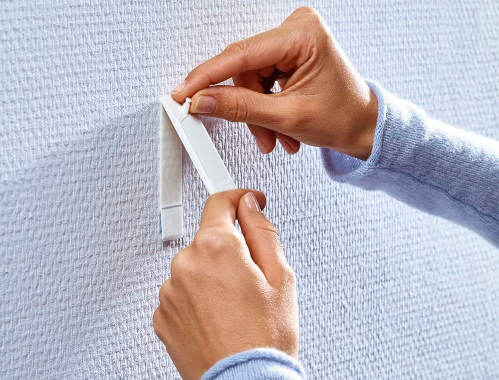 PREGO AUTOADESIVO TESA FIXACAO ATE 0,5 KG USO PAREDES PINTADAS REMOVIVEL BLISTER DE 2 UNIDADES