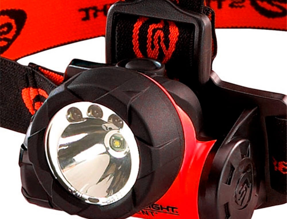 LANTERNA DE CABECA FARU TRIDENT HAZLO ATEX LED BATERIA 3 PILHAS ALCALINAS AAA INCLUIDAS