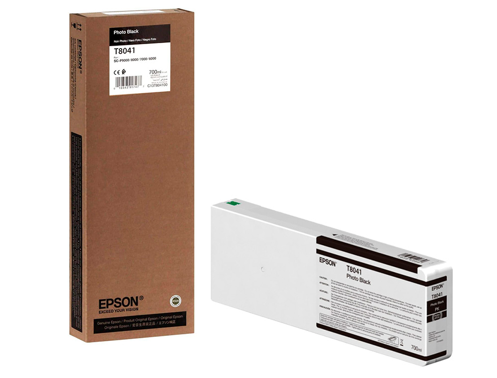 TINTEIRO EPSON GF SURECOLOR SERIE SC-P PRETO PHOTO ULTRACHROME HDX/HD 700ML