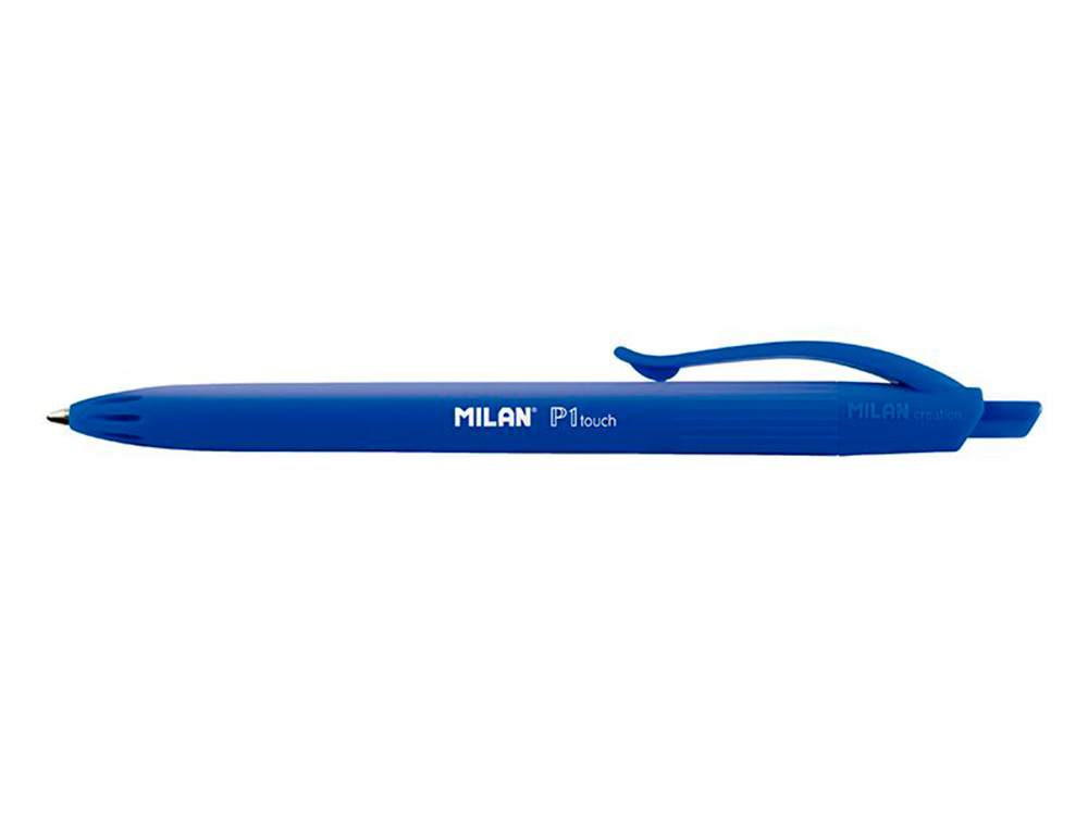 ESFEROGRAFICA MILAN P1 RETRATIL 1 MM TOUCH BLISTER DE 5 UNIDADES CORES SORTIDAS