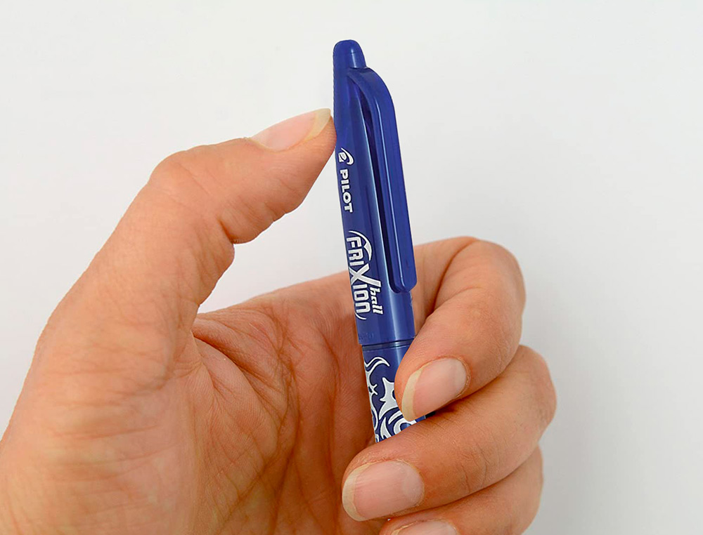 ESFEROGRAFICA PILOT FRIXION BALL APAGAVEL 0,7 MM PONTA MEDIA AZUL EM BLISTER