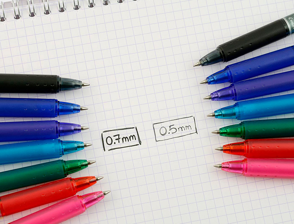 ESFEROGRAFICA PILOT FRIXION BALL APAGAVEL 0,7 MM PONTA MEDIA AZUL EM BLISTER