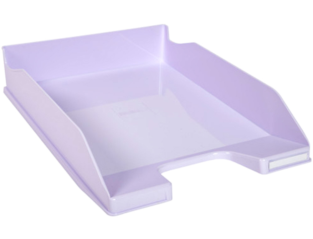 TABULEIRO DE SECRETARIA EXACOMPTA AQUAREL SET DE 4 BANDEJAS COMBO MIDI CORES PASTEL 346X225X243 MM