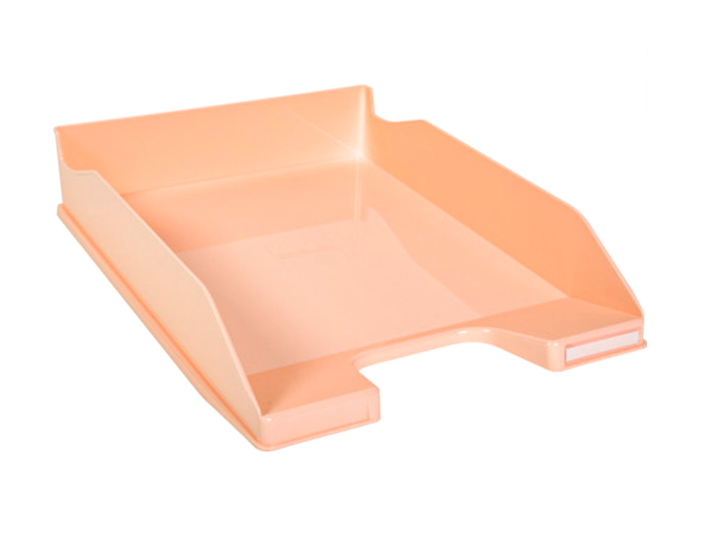 TABULEIRO DE SECRETARIA EXACOMPTA AQUAREL COMBO MIDI CORAL PASTEL 347X255X65 MM