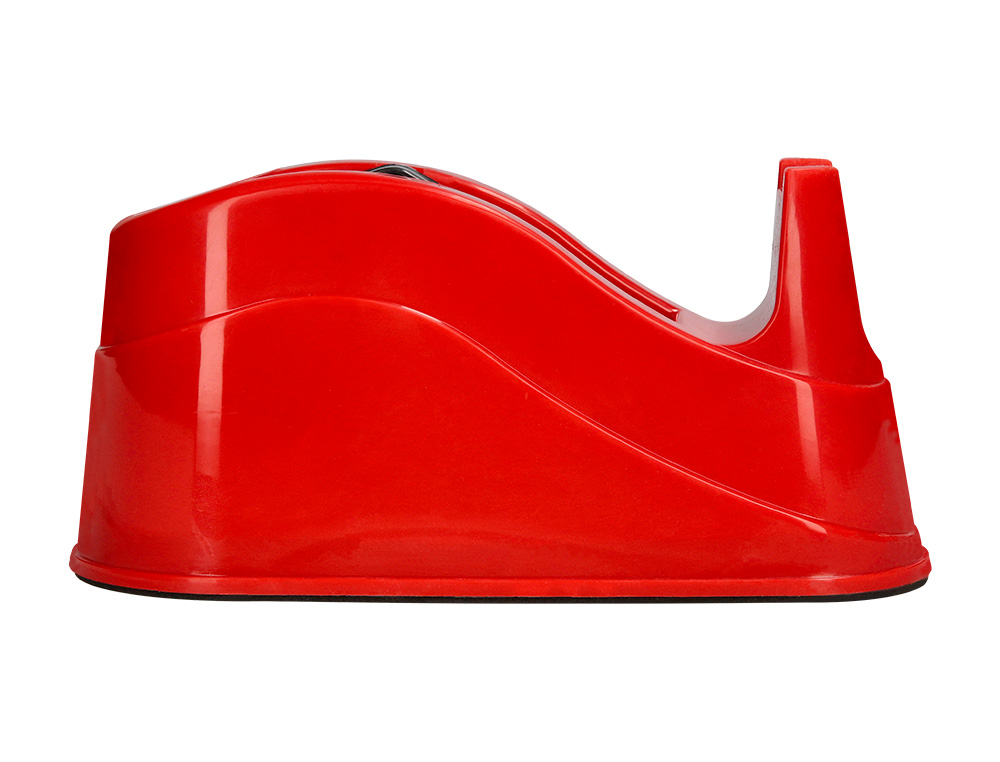 DESENROLADOR DE SECRETARIA Q-CONNECT PLASTICO PARA FITAS DE 66 MT COR VERMELHO 220X100X70 MM