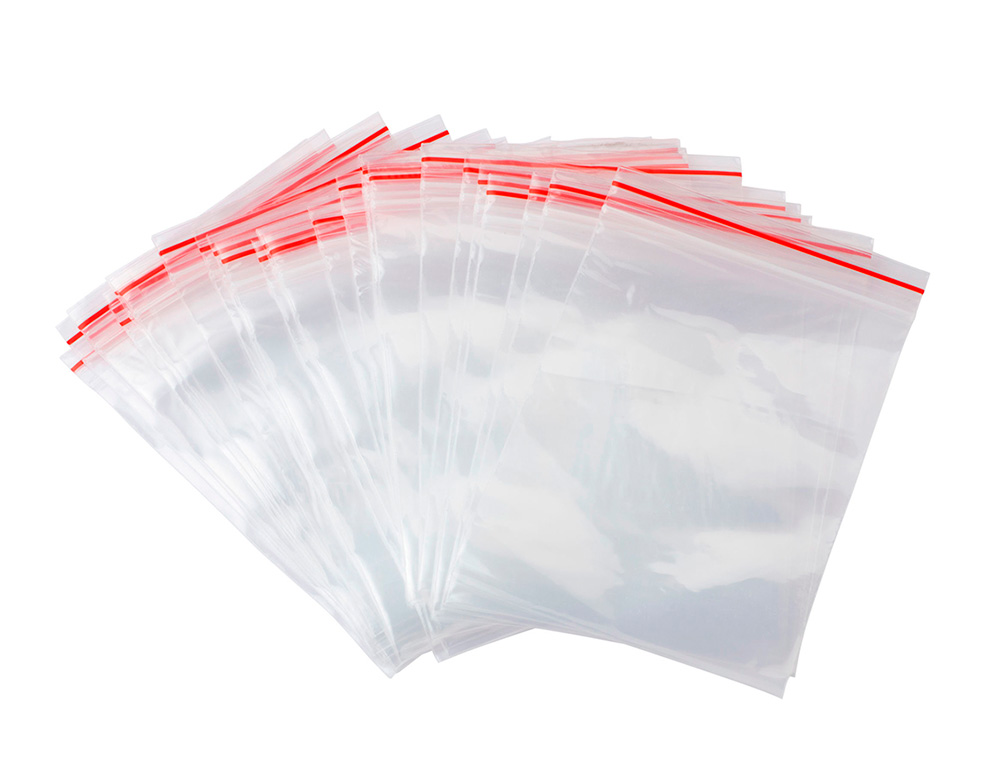 BOLSA PLASTICO AUTO SELADA Q-CONNECT 120X180 MM PACK DE 100 UNIDADES