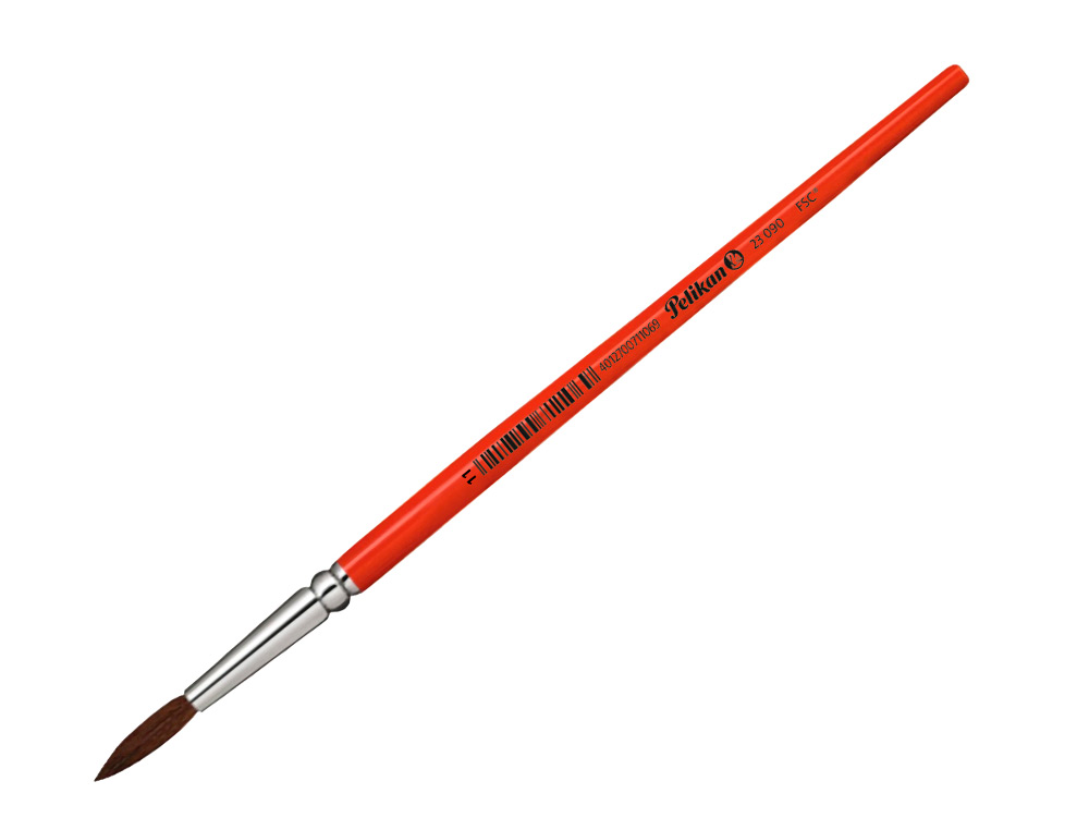 PINCEIS AGUARELA PELIKAN SERIE 23 N 11 VIROLA ALUMINIO