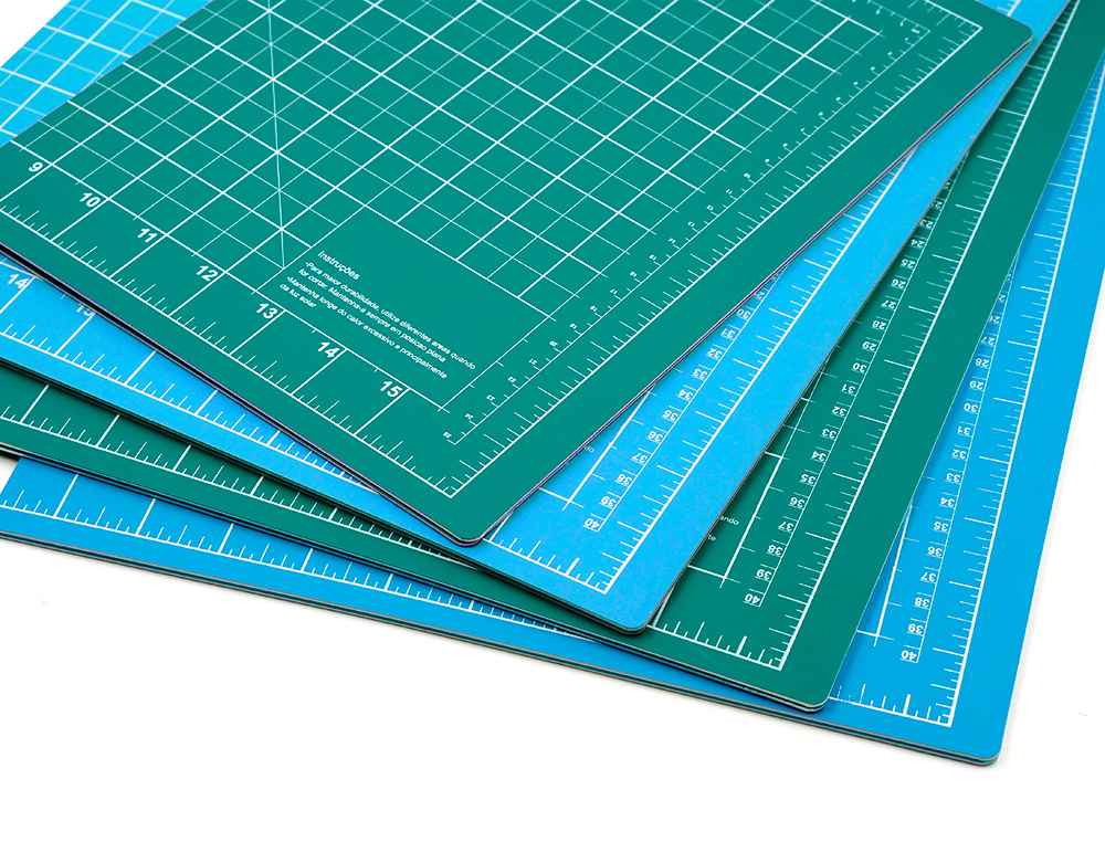PLACA DE CORTE LIDERPAPEL DIN A3 3MM ESPESSURA COR VERDE CLARO