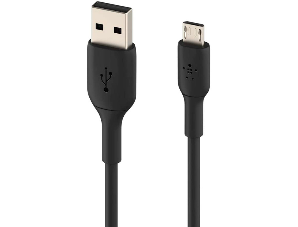 CABO BELKIN CAB005BT1MBK BOOST CHARGE USB-A A MICRO-USB COMPRIMENTO 1 M COR PRETO