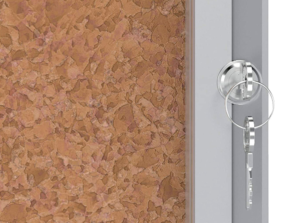 VITRINA DE ANUNCIOS NOBO PREMIUM PLUS CORTIÇA 4 X DIN A4 532X692X37 MM