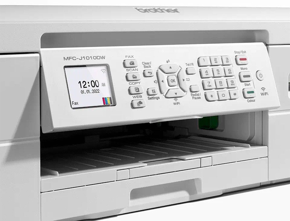 MULTIFUNCOES BROTHER MFCJ1010DW DUPLEX 11,5 PPM PRETO 4 PPM CORES COPIADORA SCANNER IMPRESSORA BANDEJA 150 FOLHAS