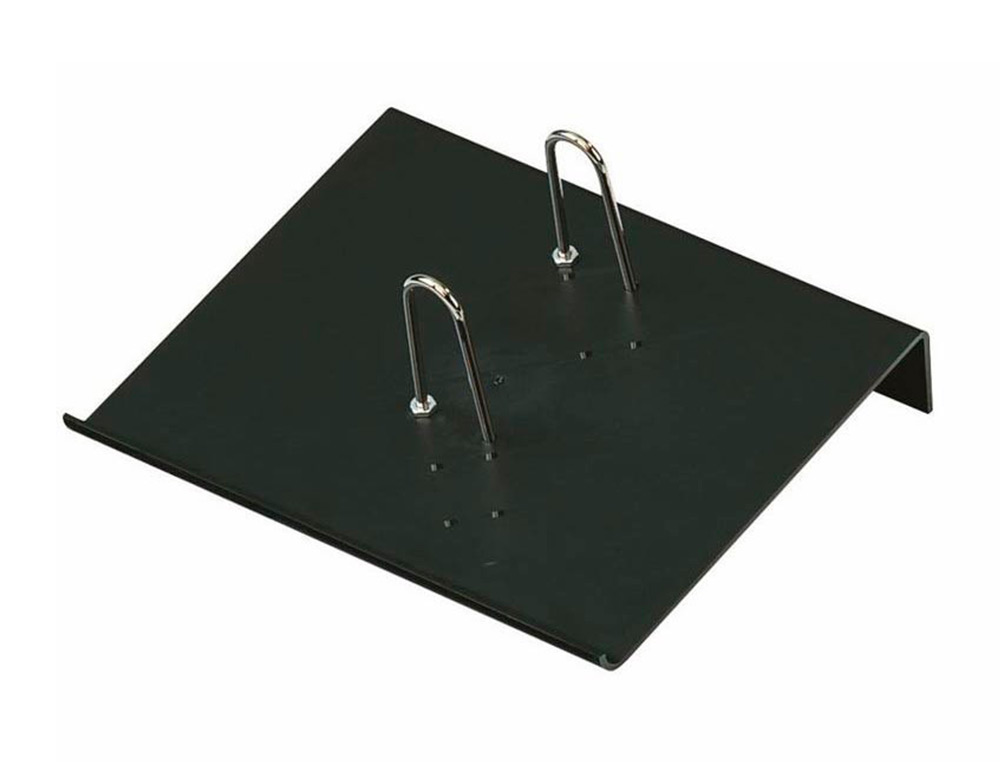 PORTA CALENDARIO PLASTICO FAIBO PARA BLOCO BUFETE 100% RECICLAVEL COR PRETO 160X33X190 MM