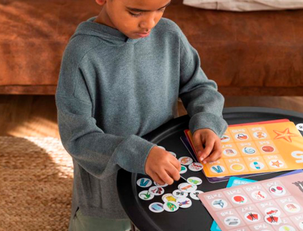 JOGO DISET DE MESA TABELAS DE MULTIPLICAR